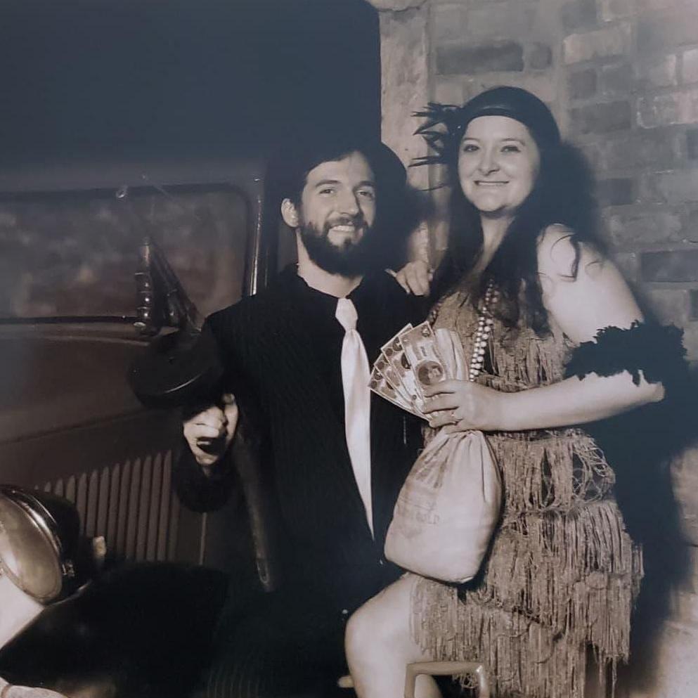 The day after he proposed we robbed a bank. Not really, but this photoshoot was a fun way to commemorate the engagement.