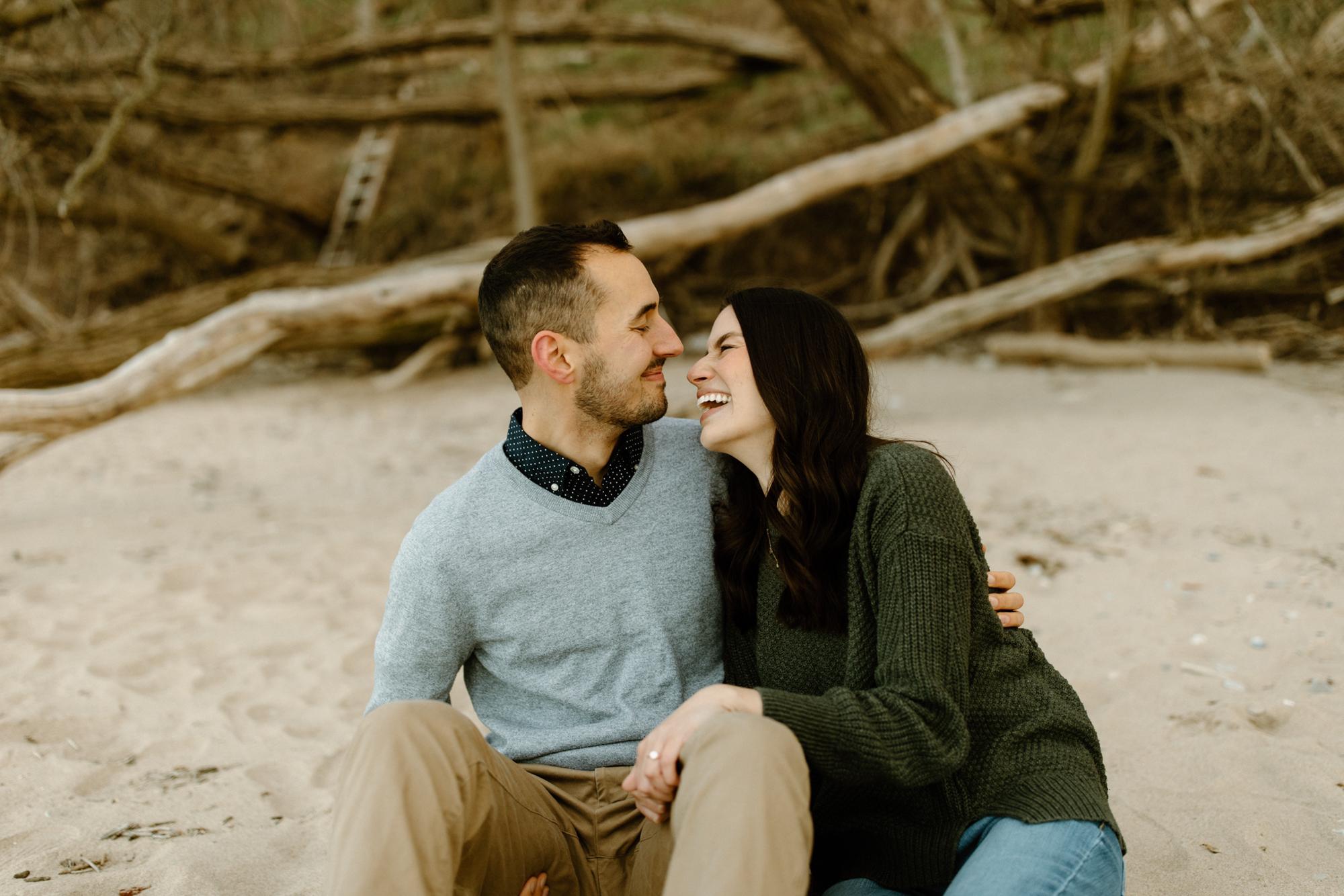 Alyson thinks Zach looks funny