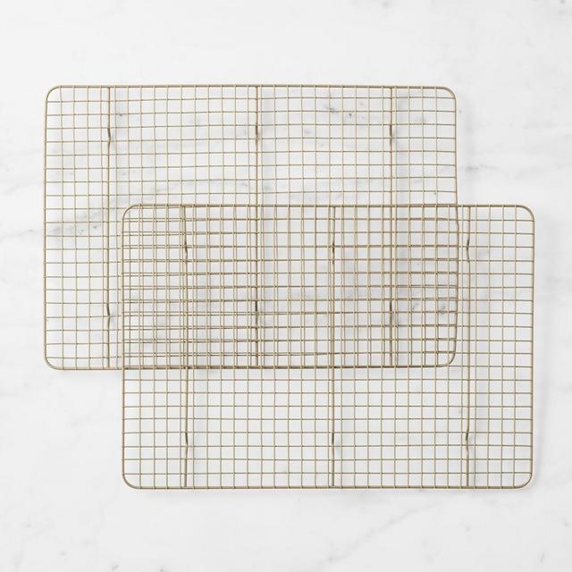 Williams Sonoma Goldtouch® Pro Nonstick Half Sheet Cooling Rack, Set of 2