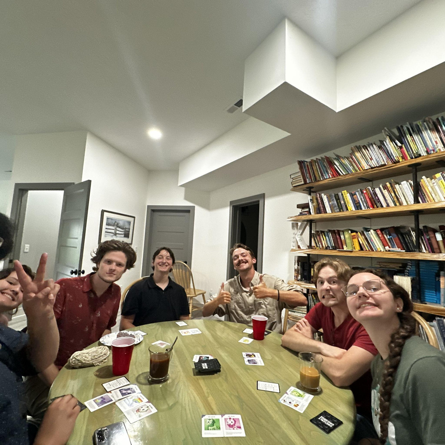 First game night at my house!