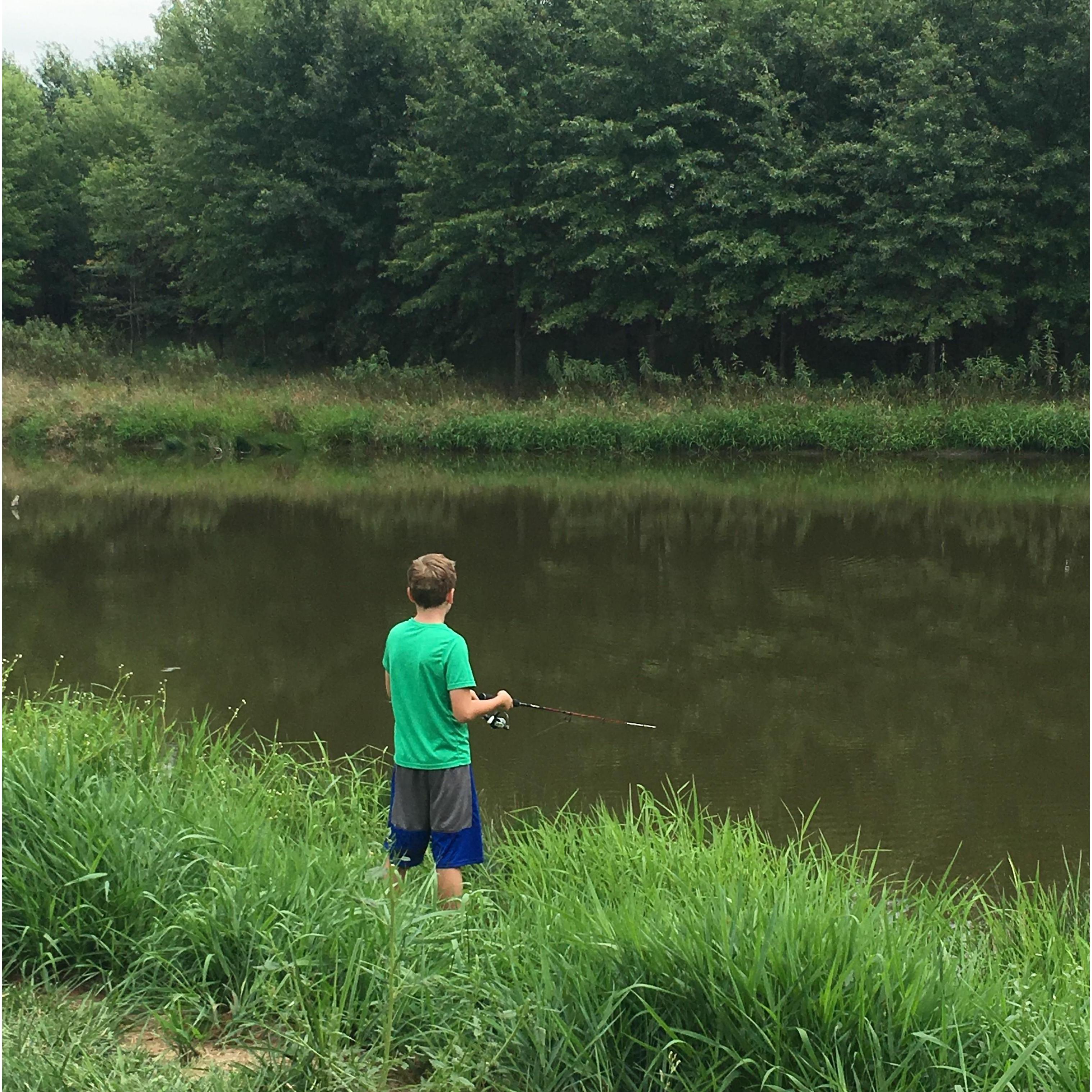 All Day Bass Fishing at Heritage 1865 Lake & Lake Carrollton