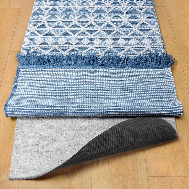 RUGPADUSA - Dual Surface - 2'6" x 7' - 1/4" Thick - Felt + Rubber - Non-Slip Backing Rug Pad - Safe for All Floors