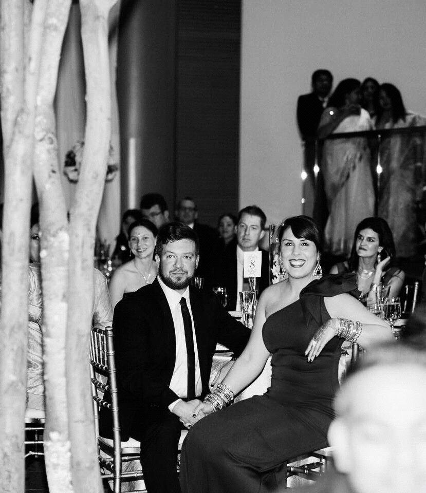 I made the poor boy do 1,000 wardrobe changes at our friends', Shilpa and Madhu, wedding. And he's still around.