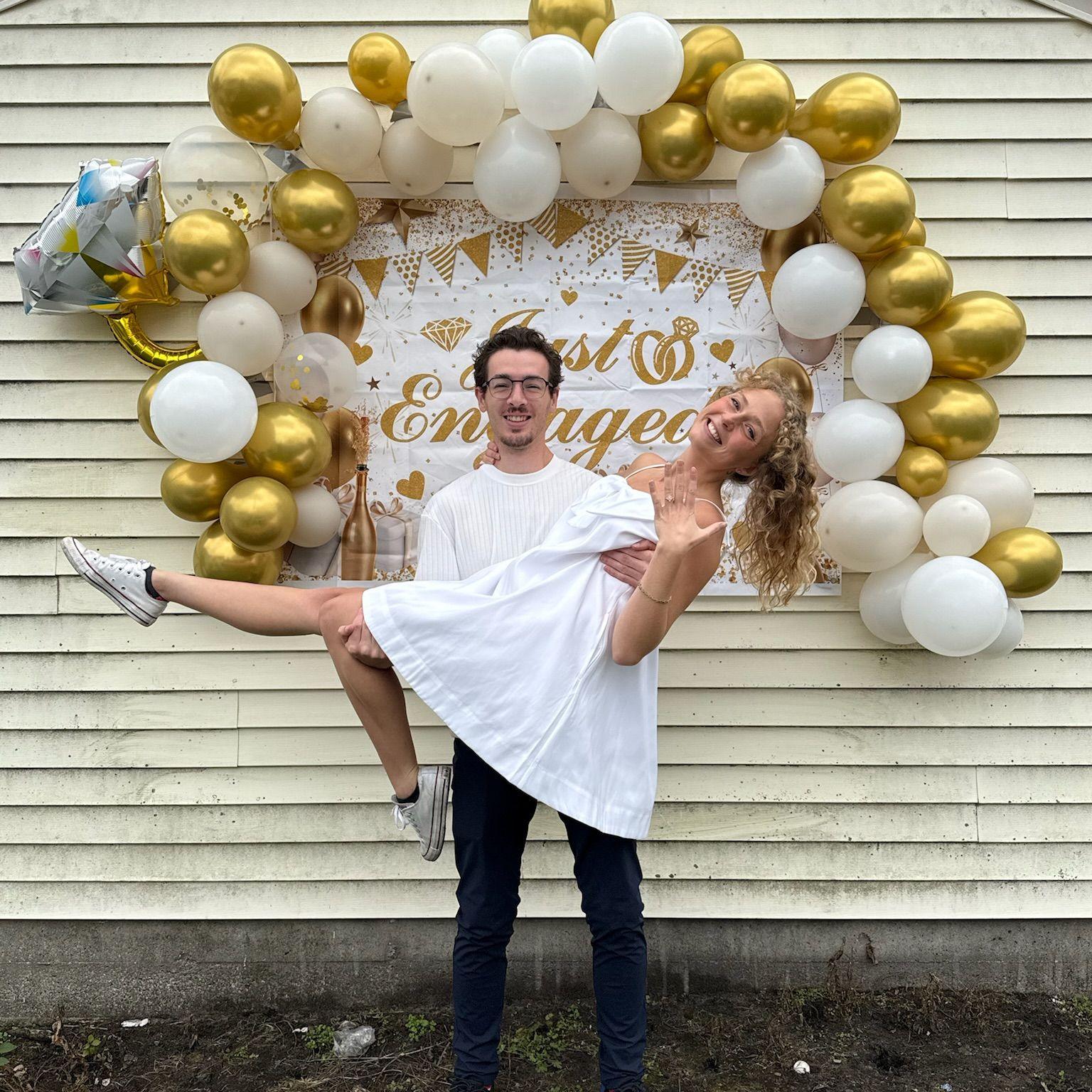 10/11/2025 - Celebrating our engagement with some of our closest friends.