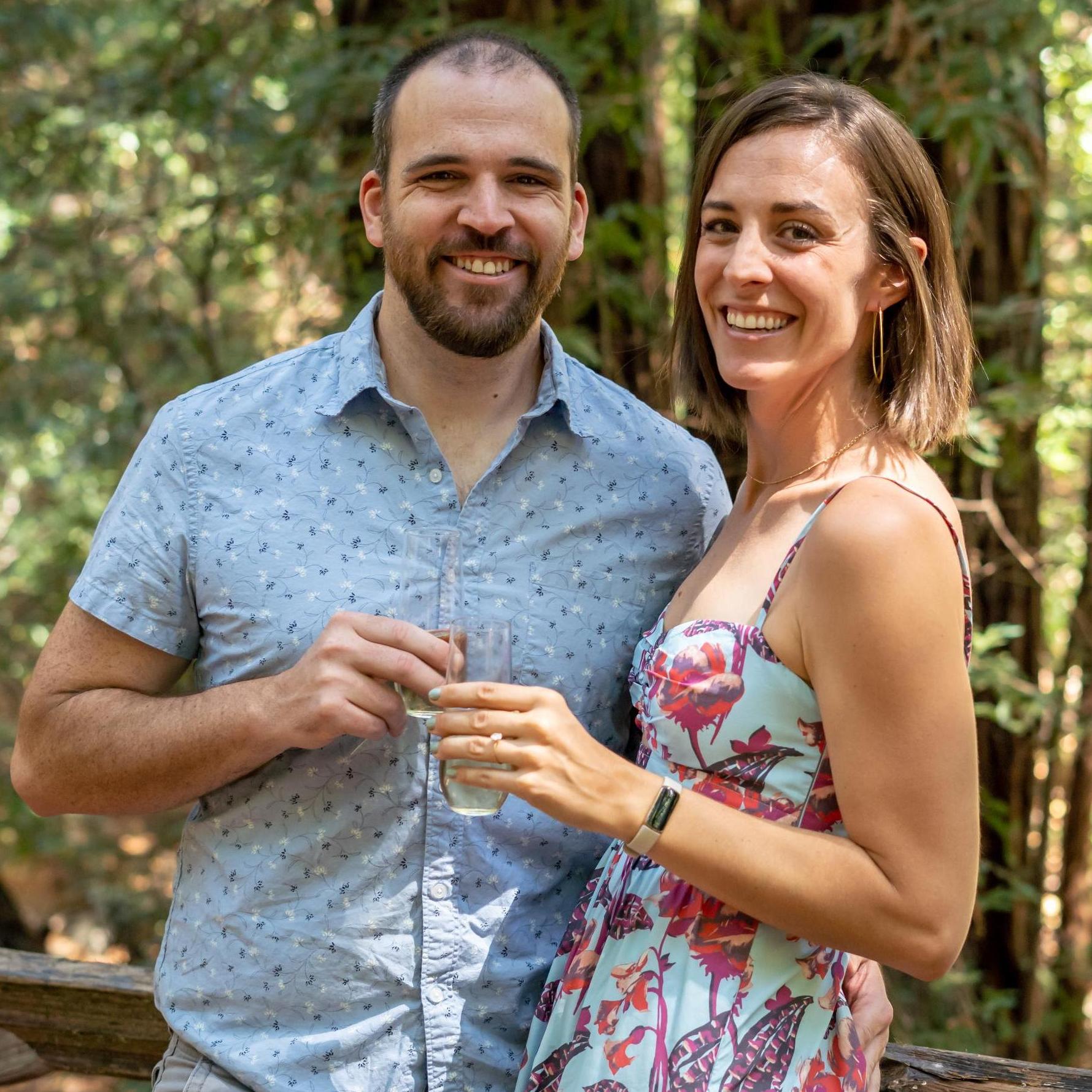 We had "nice" clothes at the engagement too