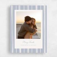 Blue Wedding Thank You - Coastal Photo