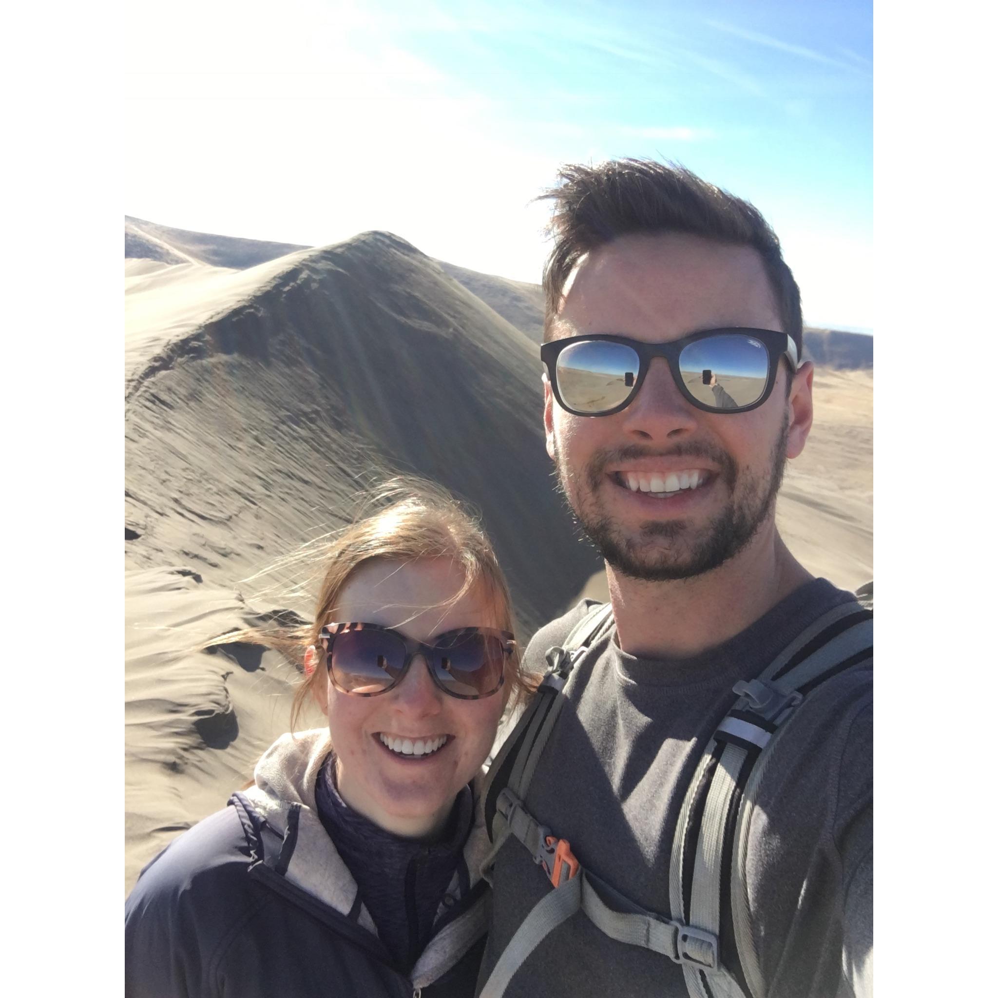 Mars, the moon, Bruneau Sand Dunes?