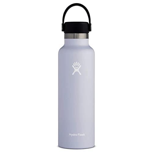 Hydro Flask Water Bottle - Standard Mouth Flex Lid - Multiple Sizes & Colors