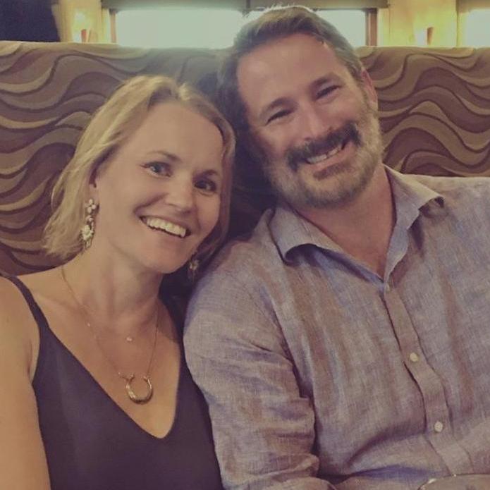At Deanna & Pete's rehearsal dinner.