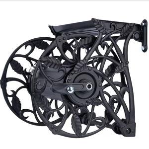 Style Selections Aluminum 125-ft Wall-mount Hose Reel