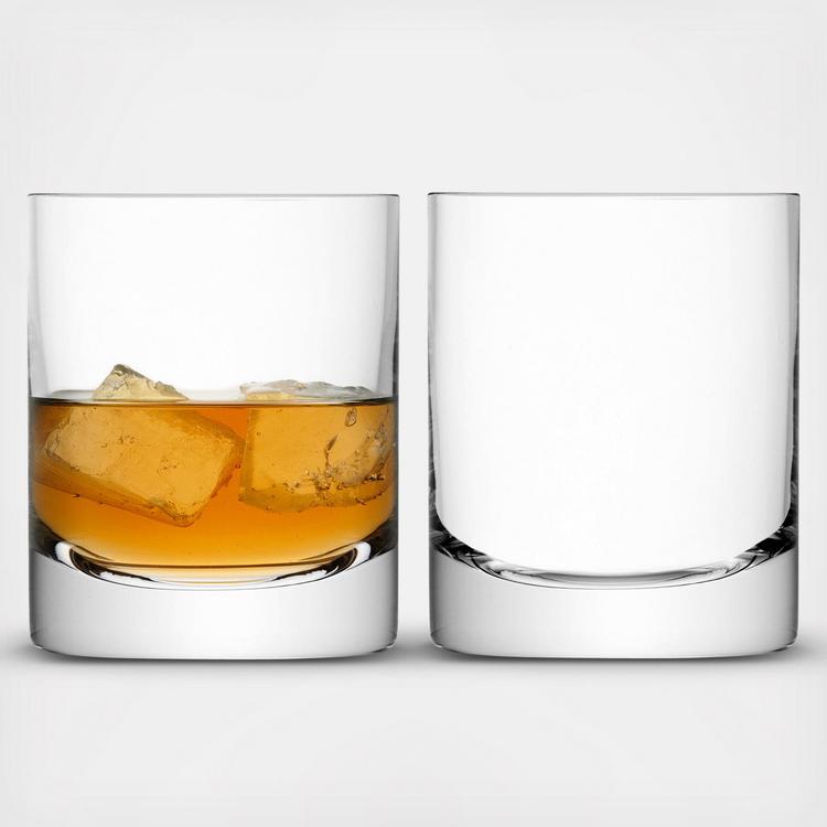 LSA International Utility Amber Tumblers Set of 2