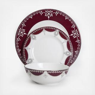 Empire Pearl Wine 3-Piece Place Setting, Service for 1