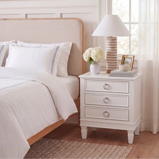 Kira Three Drawer Nightstand
