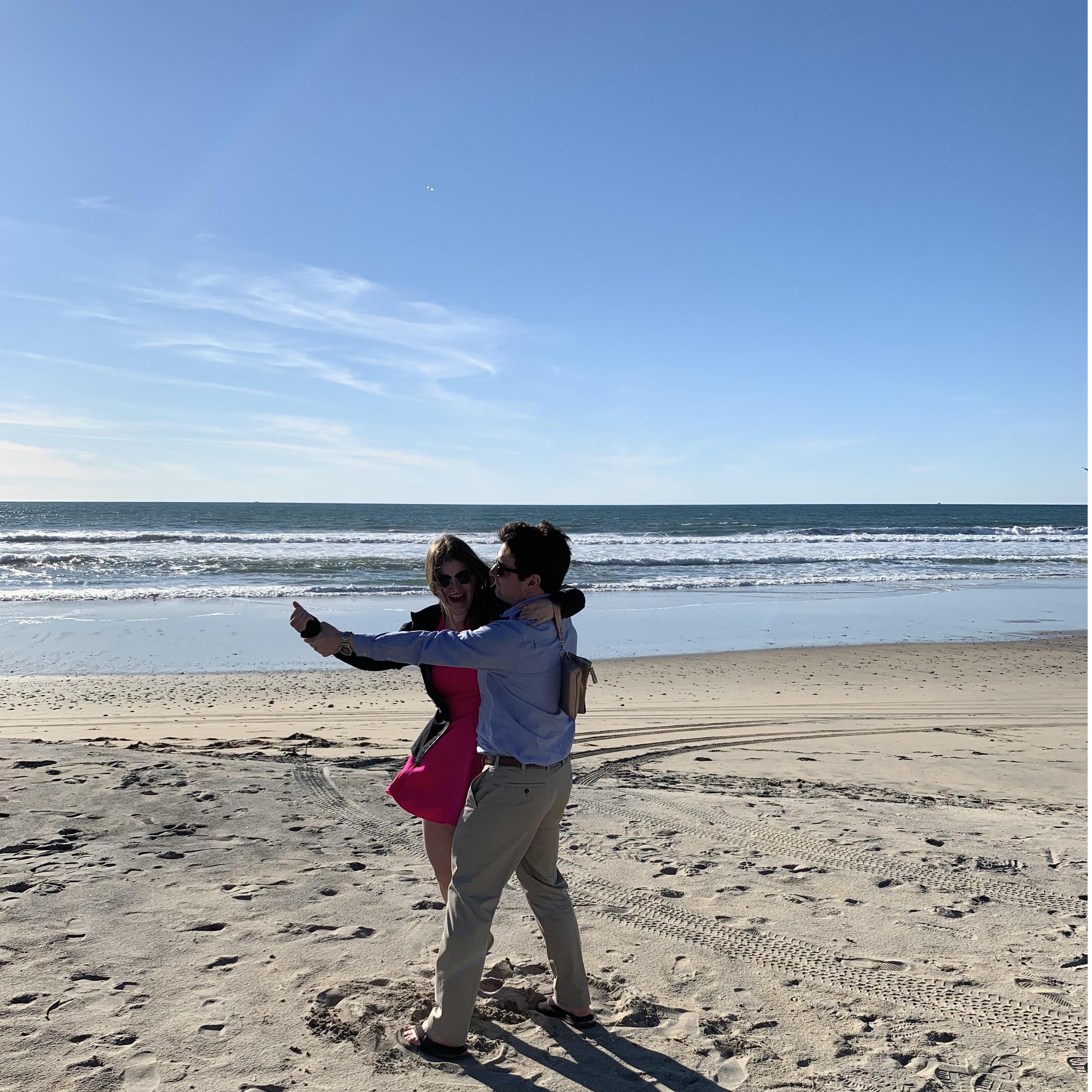 Dancing on the beach San Diego 2019