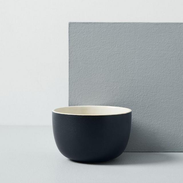 Kaloh Cereal Bowl, Set of 4, Black