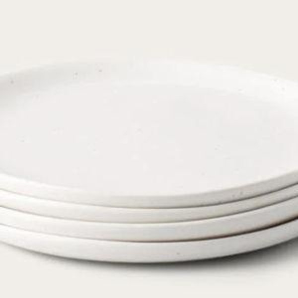 Dessert Plates - Cloud White