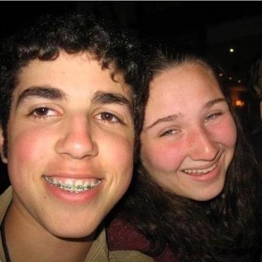 Sadie and Ari in Israel at 16 years old!