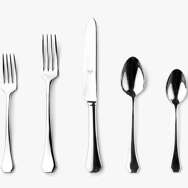 Mepra Moretto Stainless Steel Flatware, Set of 5 - Mirror