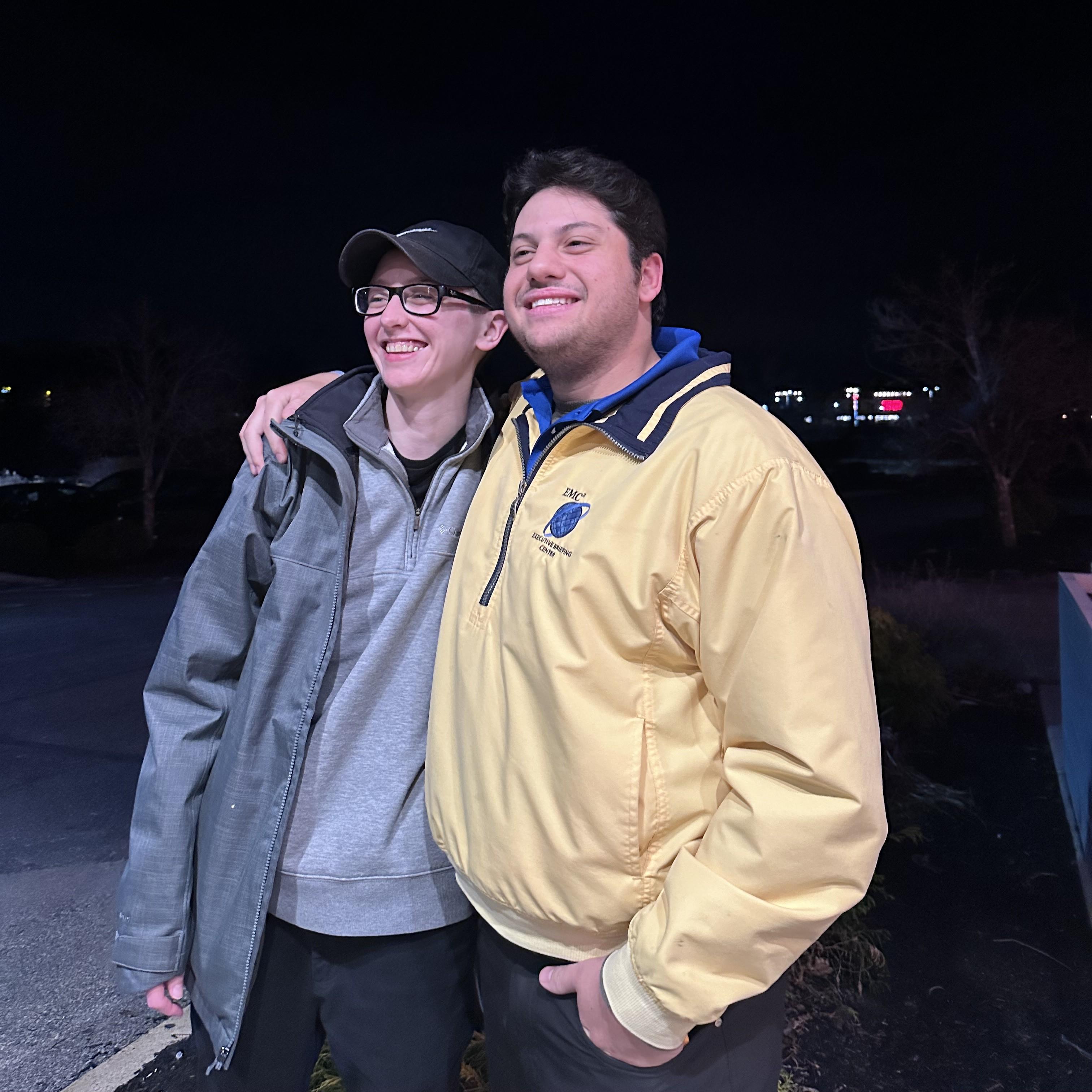 One of Emily's best bro's from working at Honda.