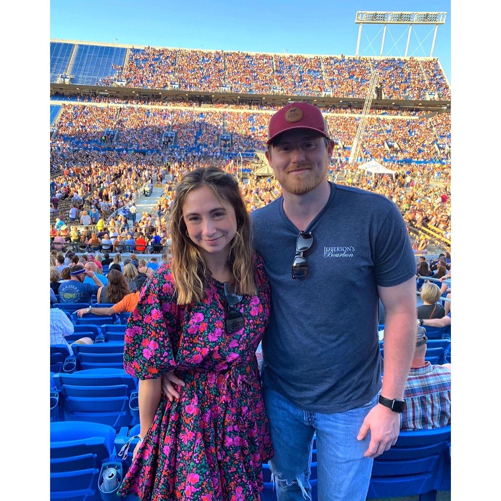 Summer concert at Kroger field!