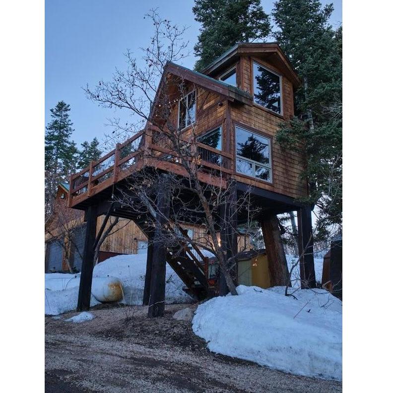 The treehouse where Keri proposed to Jess