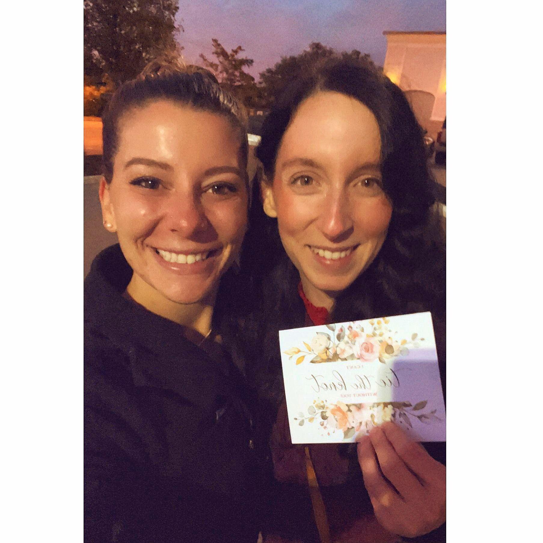 When Kim said "Yes!" to being a Bridesmaid!