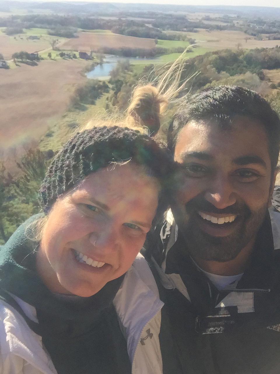 First time visiting Gibraltar's Rock together, Fall 2018