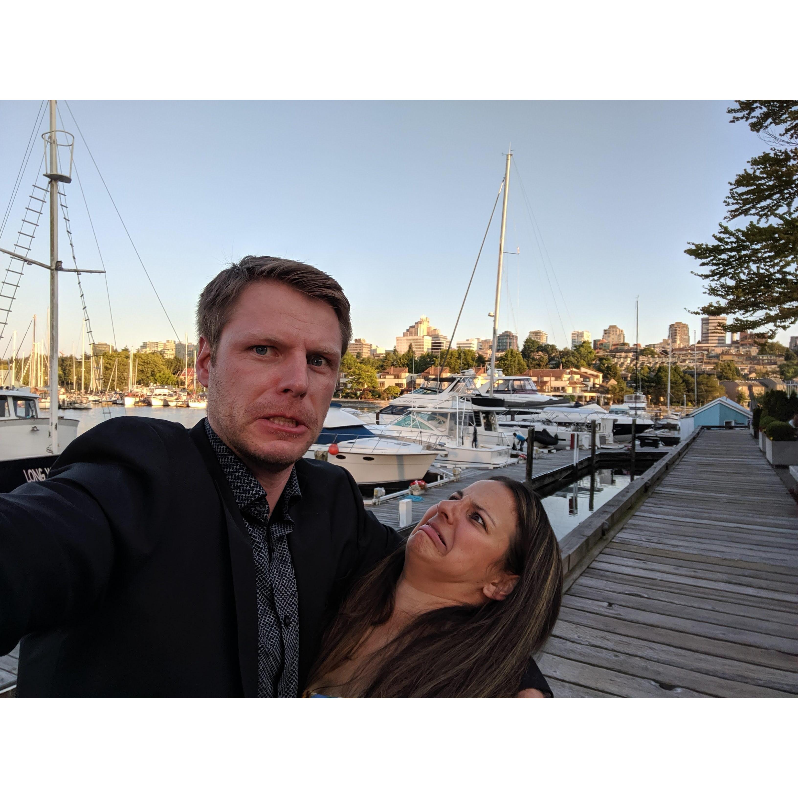 Feeling pretty in Vancouver
