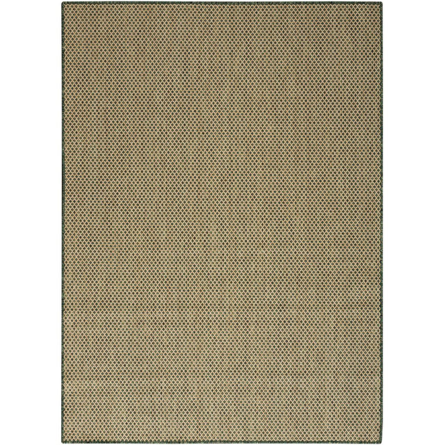 Nourison Courtyard 5' x 7' Green Modern Rug