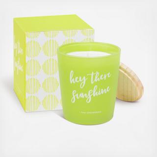 Hey There Sunshine Thai Lemongrass Candle