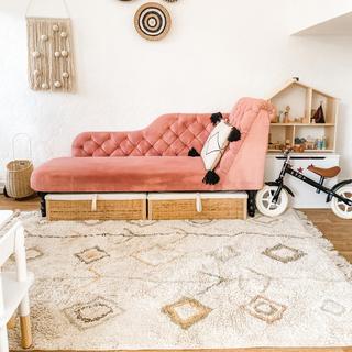 Washable Kaarol Earth Rug