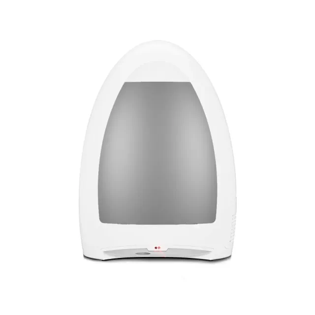 EyeVac Home Touchless Canister Vacuum White EVHW: Bagless Electric Cleaner, Pet Hair Pick Up, Multi-Surface Use
