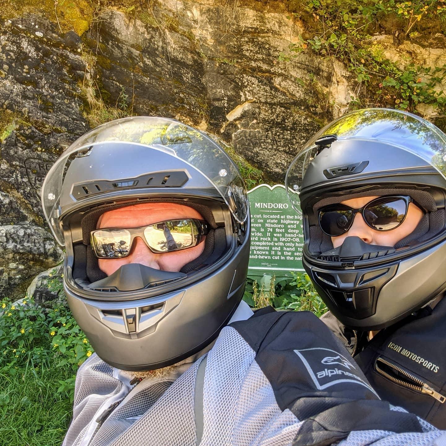 On the bike