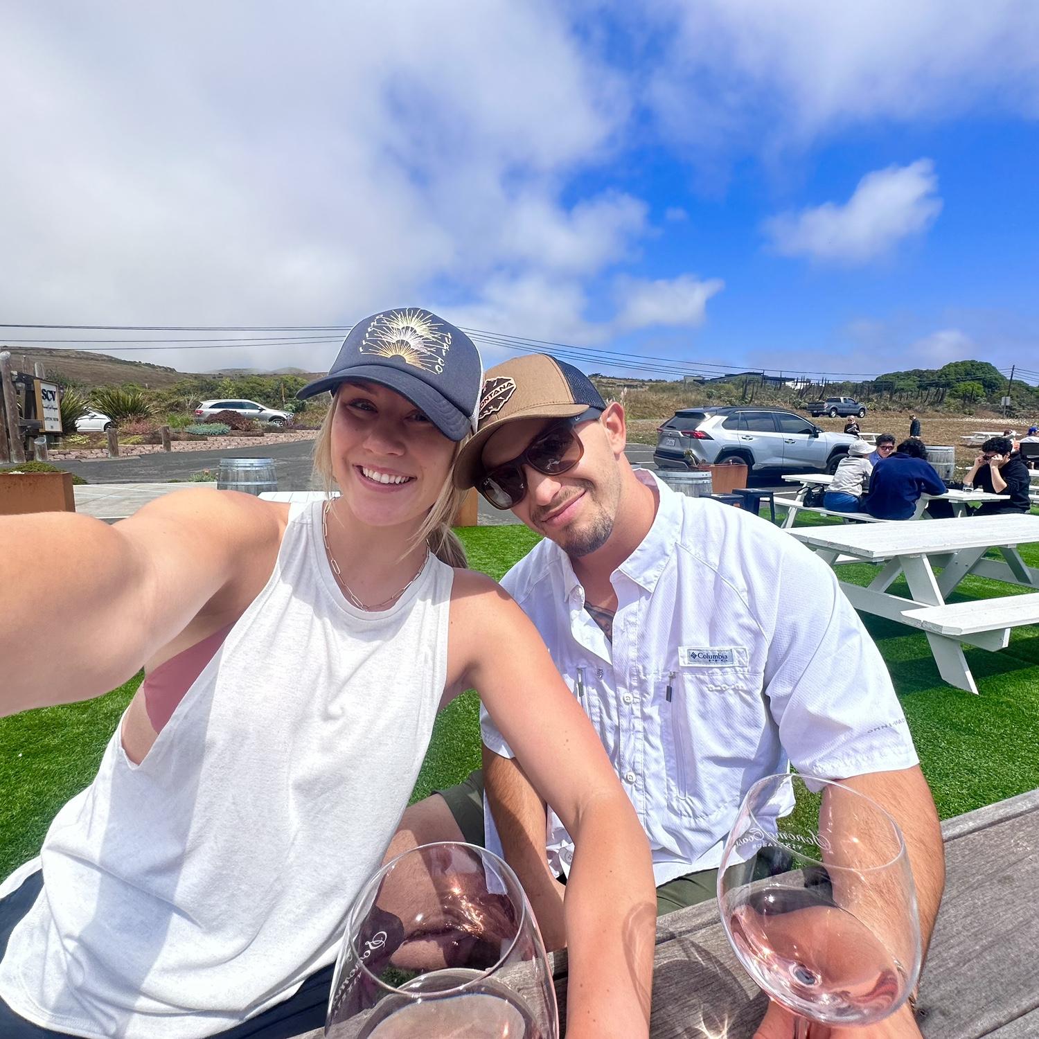 Wine tasting in Bodega Bay