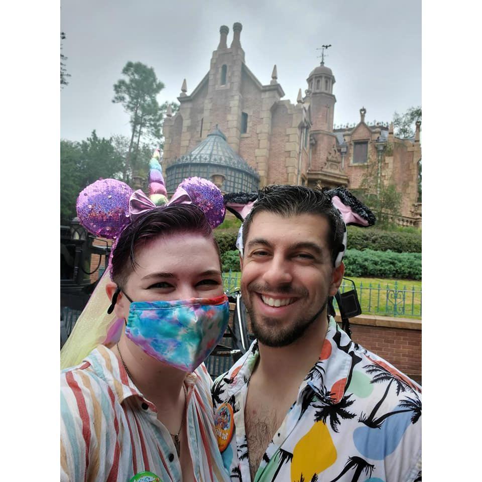 Anthony's first ever Disney trip for his 27th birthday!