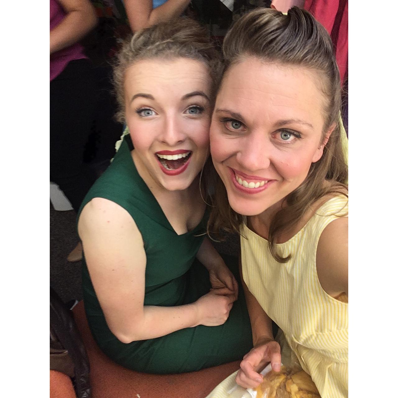 I was in the West Side Story at our local theater, Magic Circle, Fall of 2017!