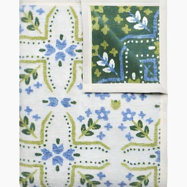 Farmhouse Flowers Blanket