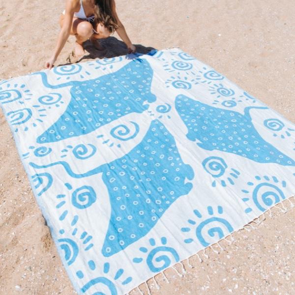 Manta - XL | Beach Towel for Two