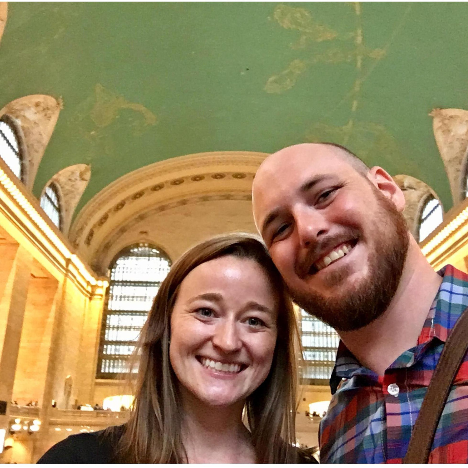 Taking the commuter train in the Big Apple