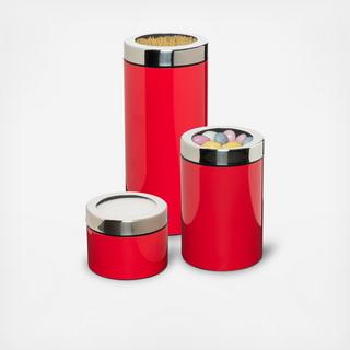 Retro 3-Piece Canister Set