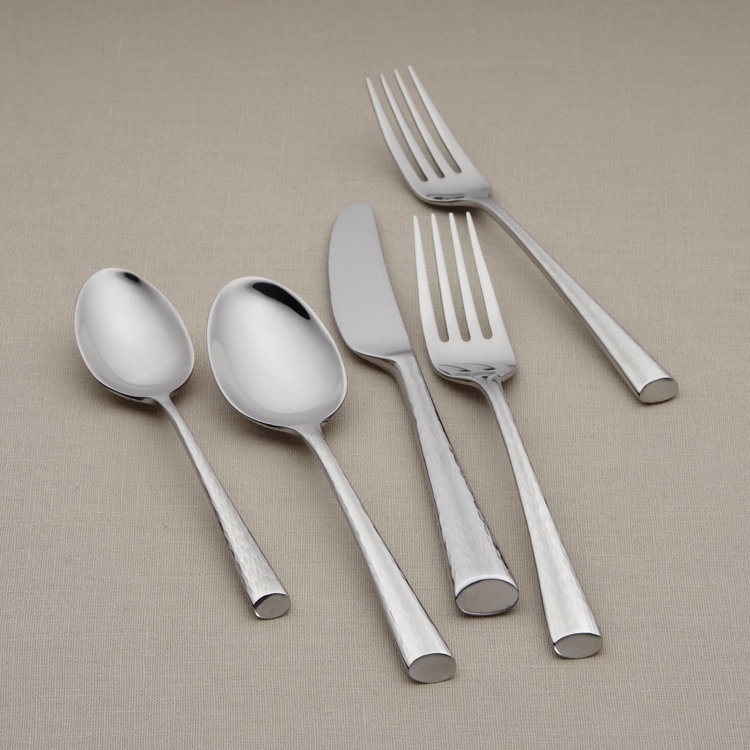 Lenox, Imperial Caviar 5-Piece Flatware Set, Service for 1 | Zola