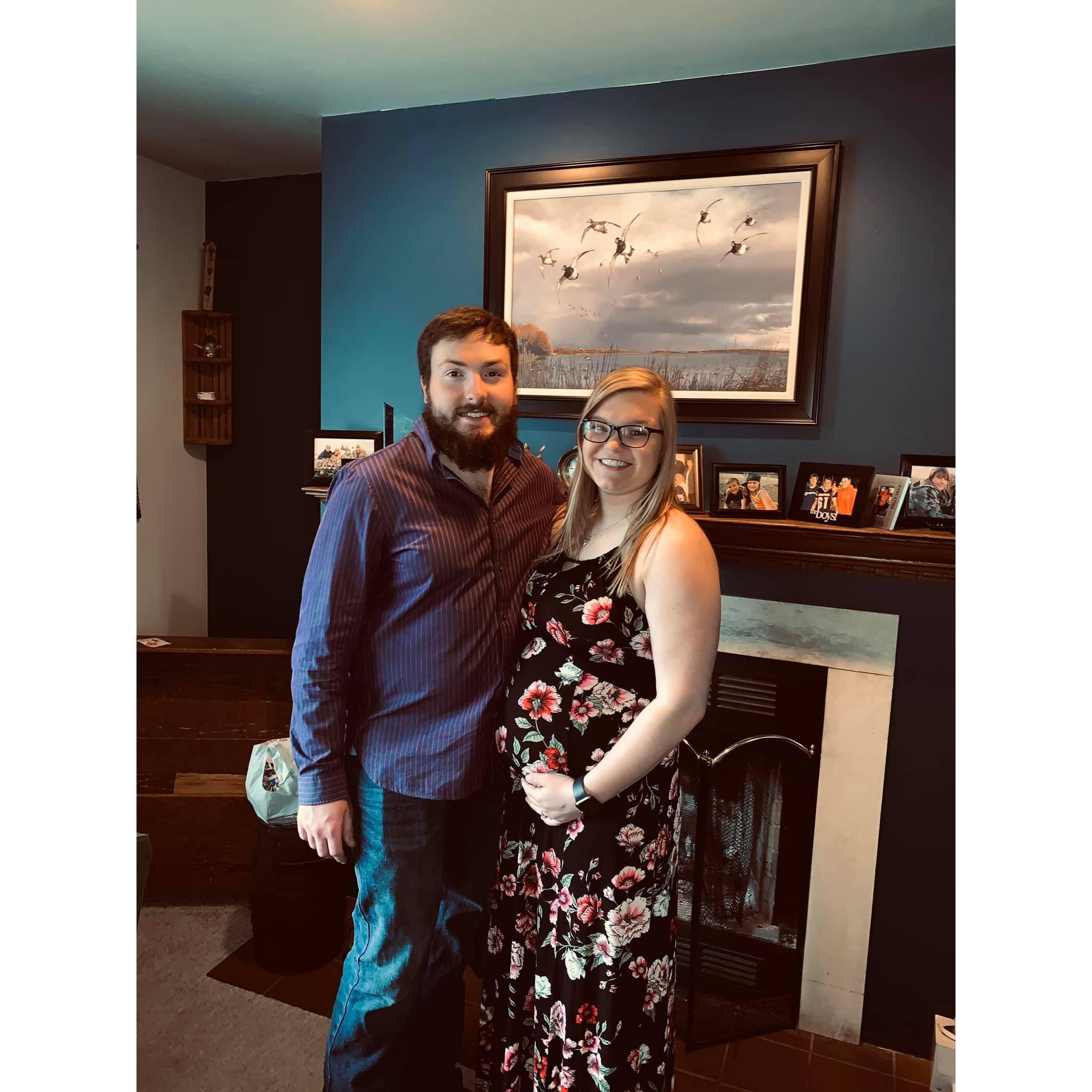 Easter 2020 Pregnant with Norlin