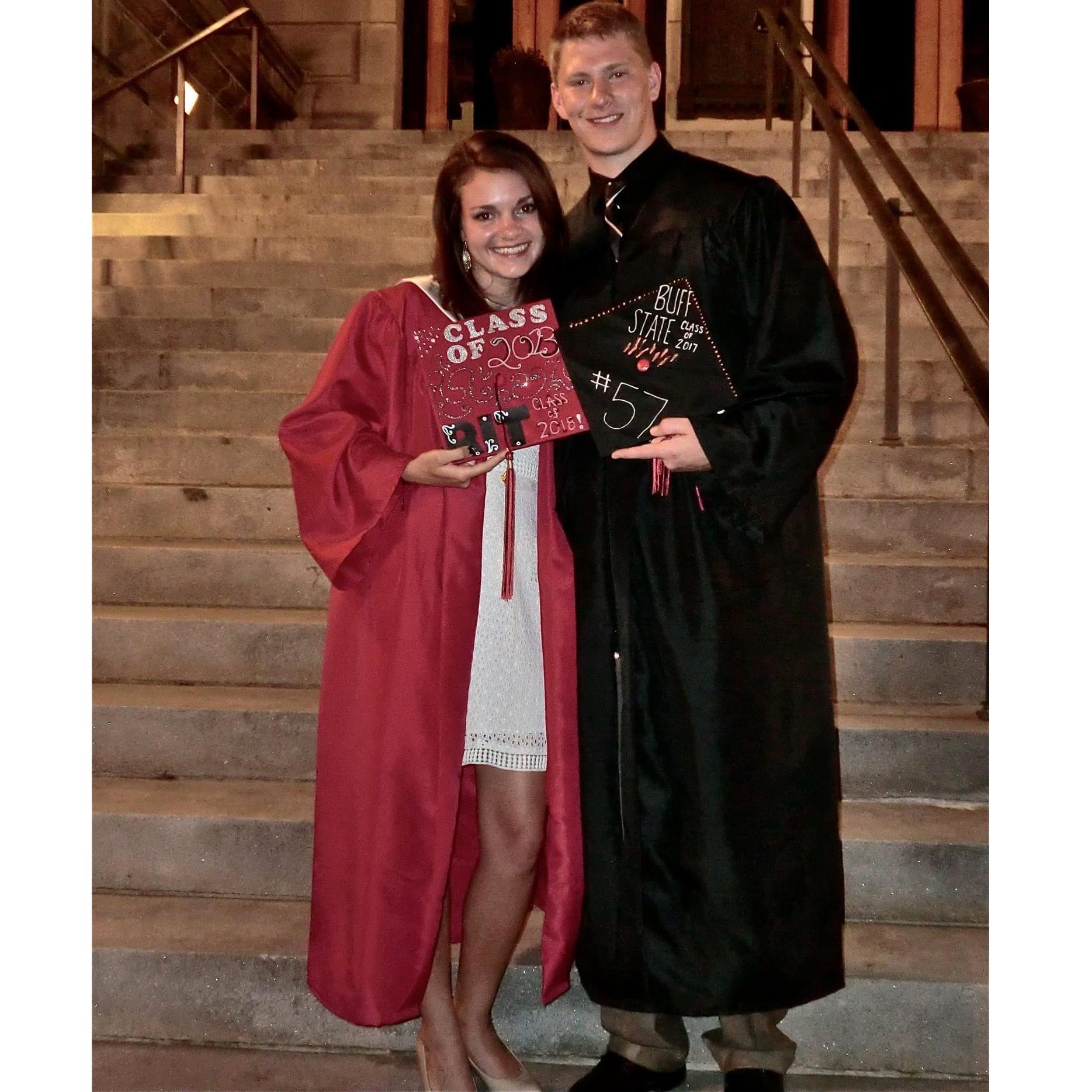 June 2013 - We knew we wanted to make our relationship work after high school, long distance or not. Maddie started her freshman year at Rochester Institute of Technology, and Aaron at Buffalo State.