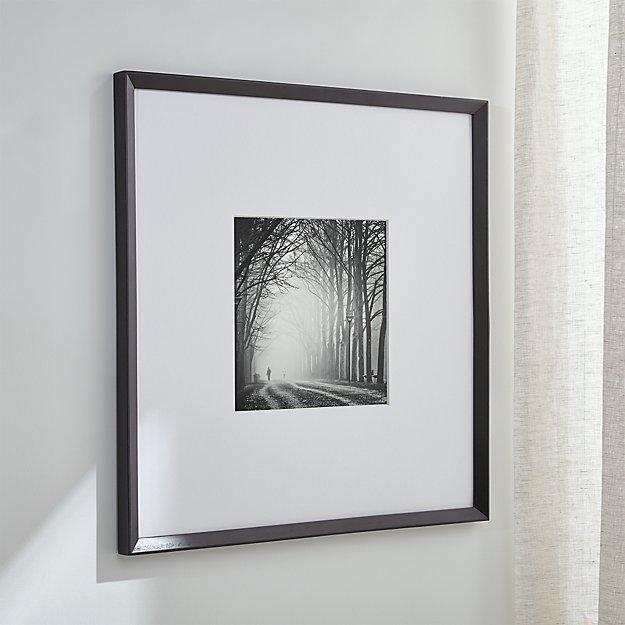 Icon 11x11 Black Picture Frame