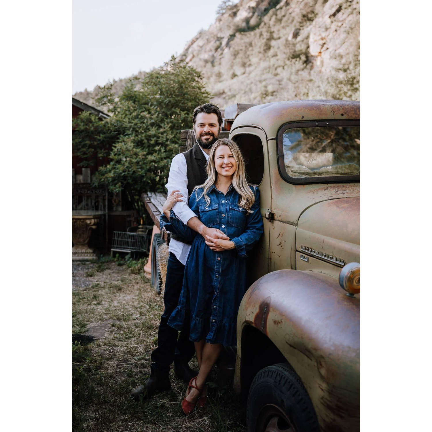 We both love old trucks!