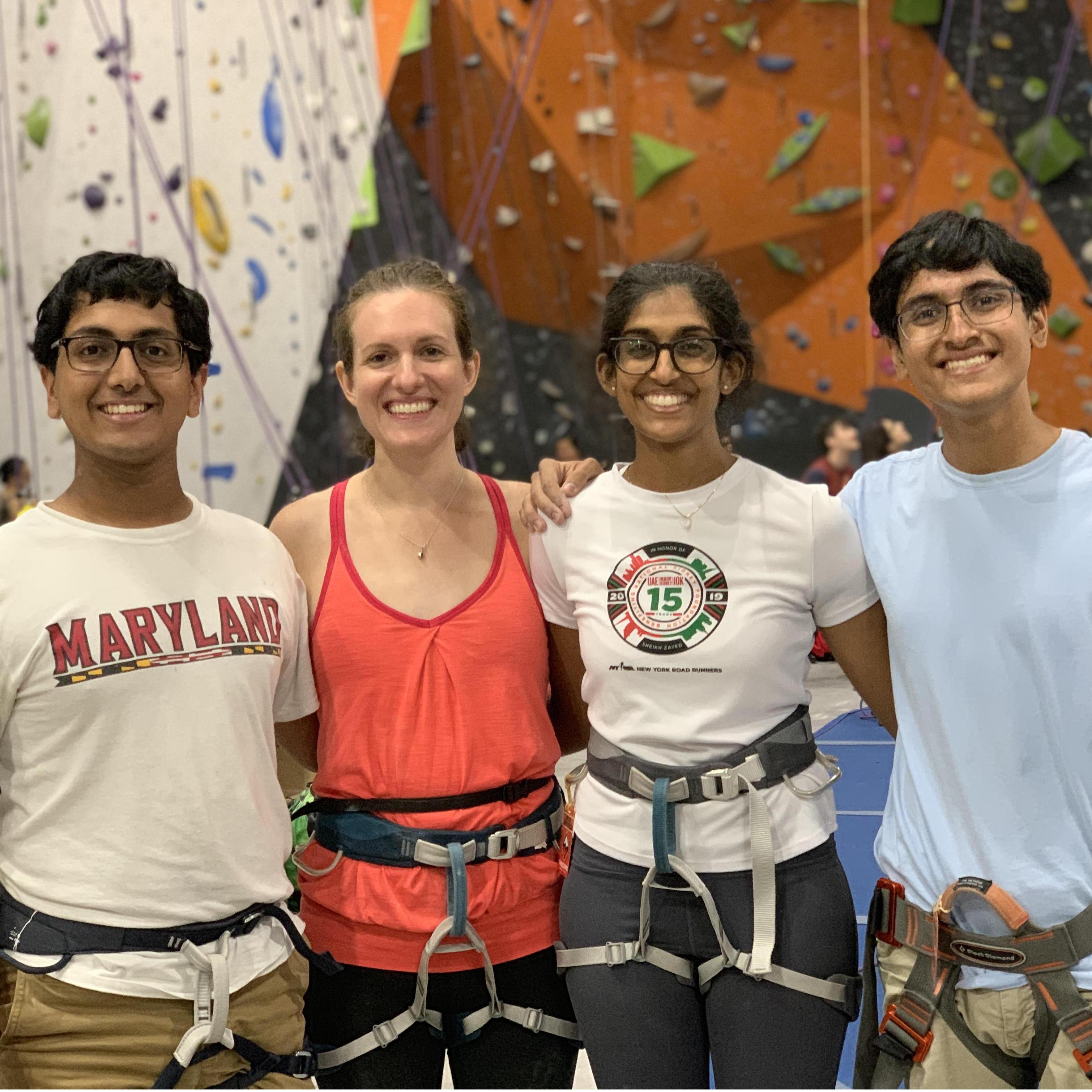 Showing Sanjay and Vijay the ropes