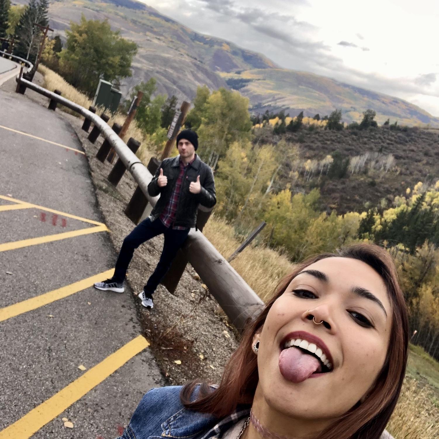 When Justin worked for a fancy law firm, he took Chanoa on a paid trip to Colorado. He quit a few months later.