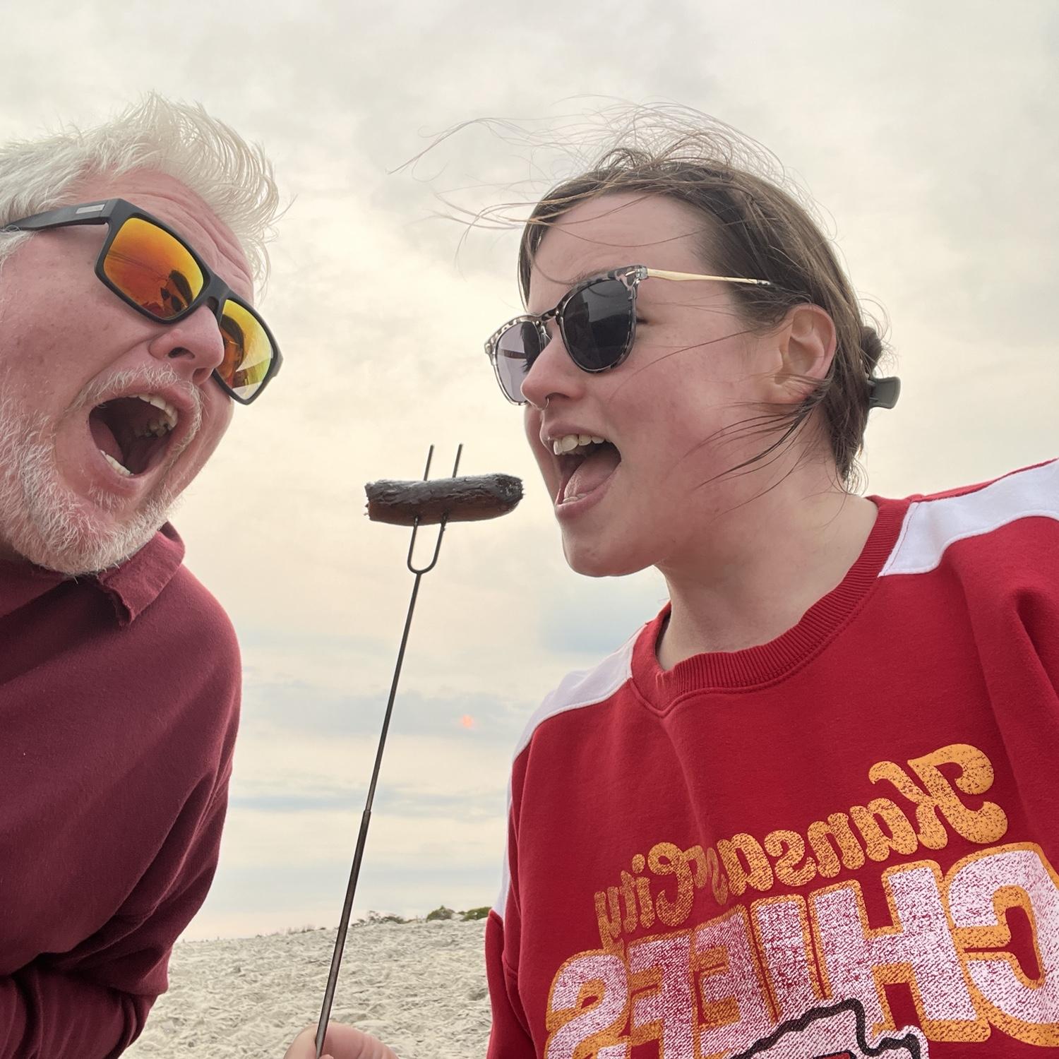 Roasting wieners at Assateague Island
June 2025