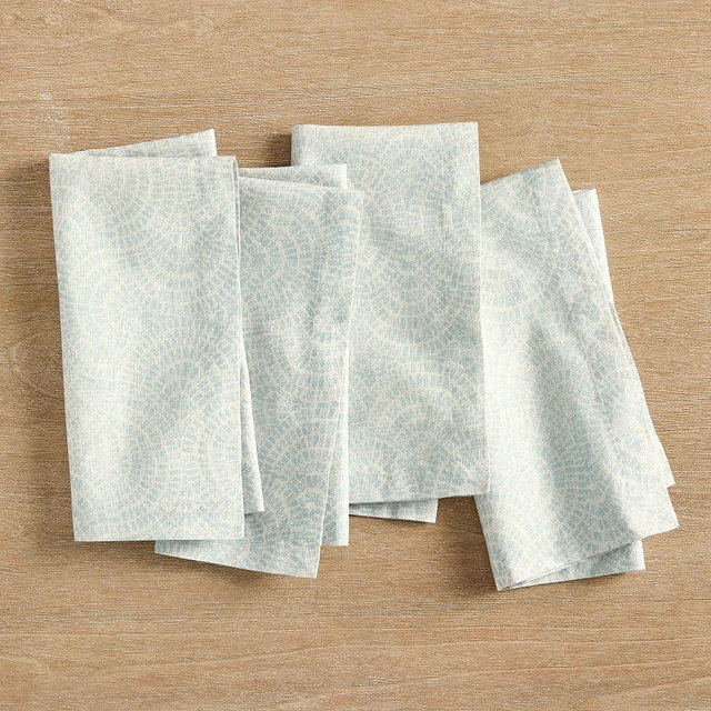 Viva Napkins, Set of 4 - Blue