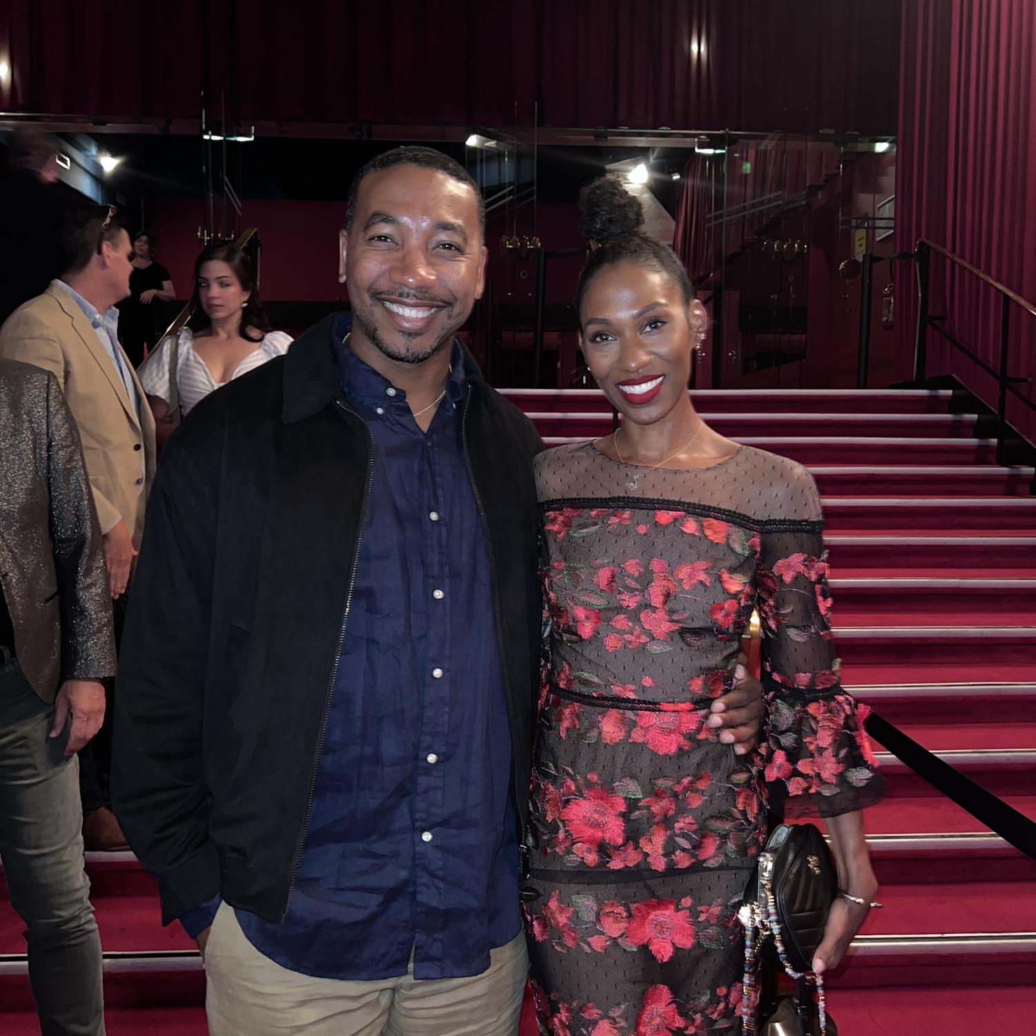At the Moulin Rouge in Paris. The show was outstanding!
